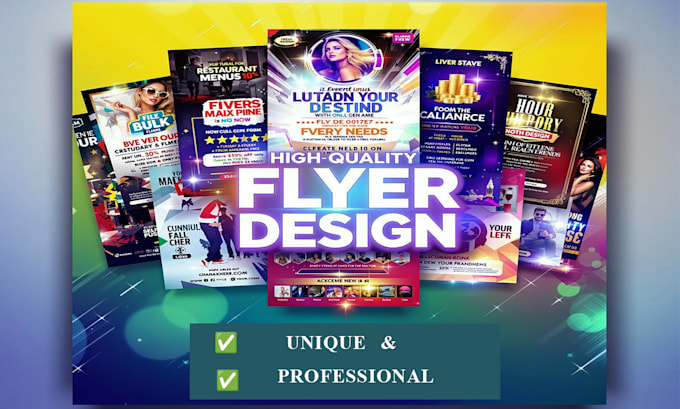 Gig Preview - Create professional flyer design