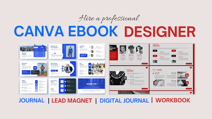 Bestseller - design canva ebook digital journal lead magnet checklist worksheet or workbook