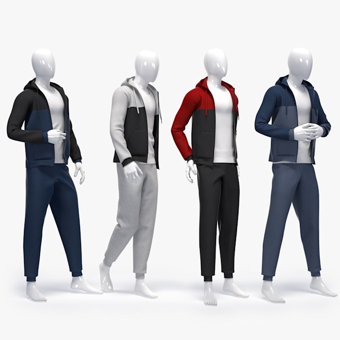 Gig Preview - Create 3d clothing design for game, character, or unisex on clo 3d or cc4