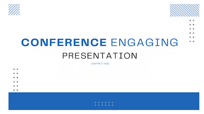 Gig Preview - Design engaging conference presentation conference flyer seminar presentation