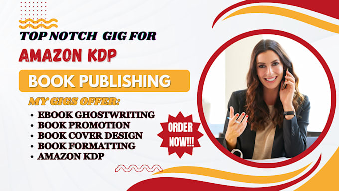 Gig Preview - Be KDP ebook writer, self help ebook creator, and nonfiction ebook ghostwriter