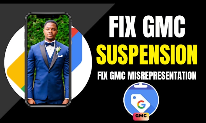 Gig Preview - Fix optimize google merchant center misrepresentation fix gmc suspension