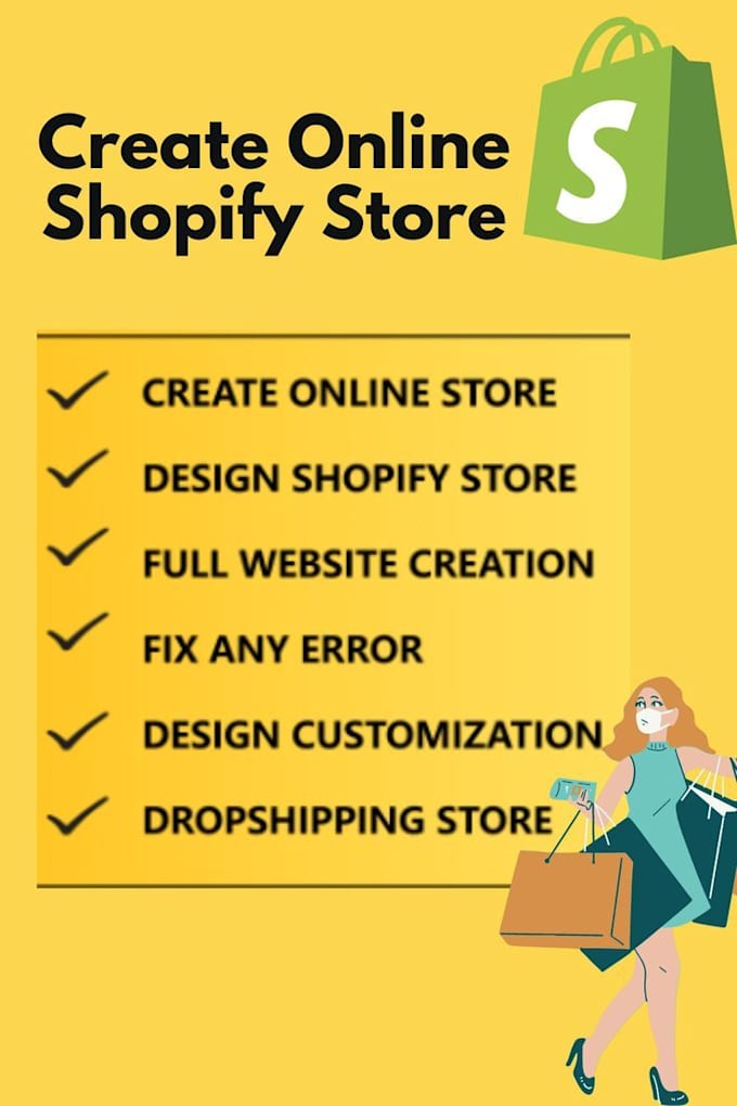 Gig Preview - Design or redesign your shopify store for success