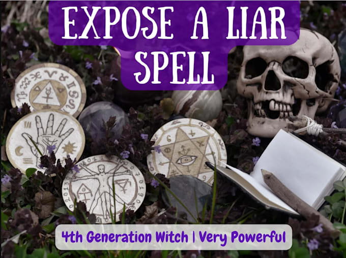 Bestseller - cast truth spell,  expose all lies make them confess, justice spell