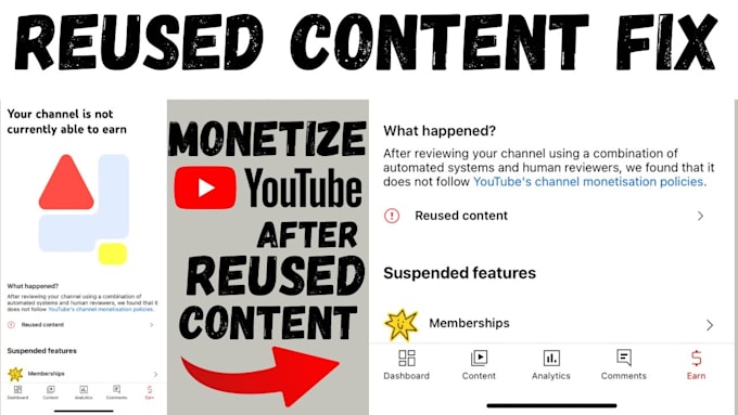 Gig Preview - Fix youtube monetization copyright issues and fixed reuse content adsense issues