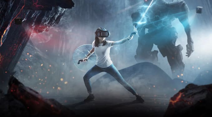 Gig Preview - Develop unreal engine VR game, open world multiplayer metaverse mobile VR game