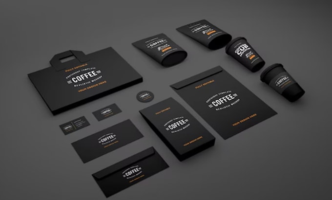 Gig Preview - Do modern branding kit, logo design, brand guidelines design for your brand