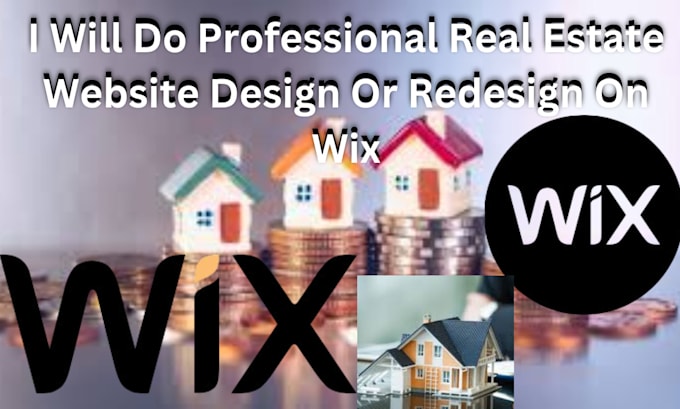 Gig Preview - Do professional real estate website design or redesign on wix