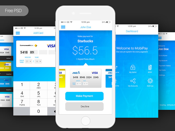 Gig Preview - Build fintech app, payment app, investment app, neobank app, wallet app, nfc app