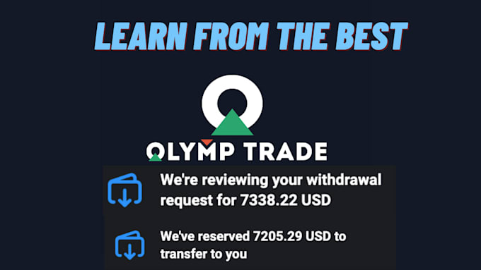 Gig Preview - Guide you step by step to profit on olymptrade