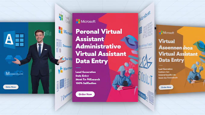 Gig Preview - Be personal virtual assistant administrative virtual assistant excel data entry