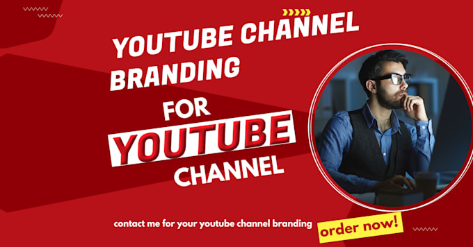 Gig Preview - Do design full youtube channel branding for you