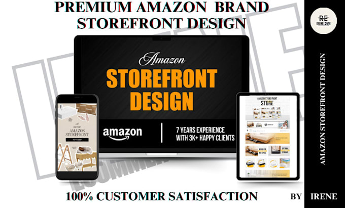 Gig Preview - Develop stunning amazon brand store and amazon storefront design