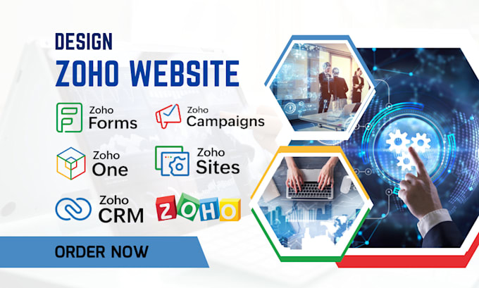 Gig Preview - Zoho, zoho one, zoho campaigns, zoho form, zoho website, zoho sites,zoho crm