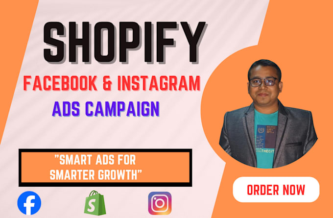 Gig Preview - Setup shopify facebook ads campaign specialist to boost sales