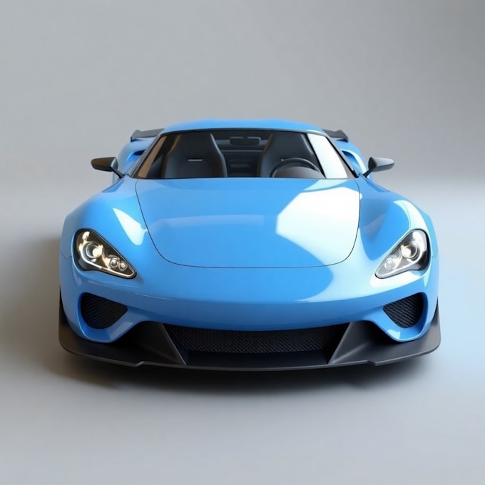 Gig Preview - Create realistic 3d car modelling for game development 3d printing and animation