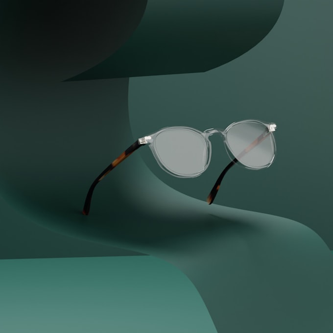 Gig Preview - Create stunning glasses realistic animation