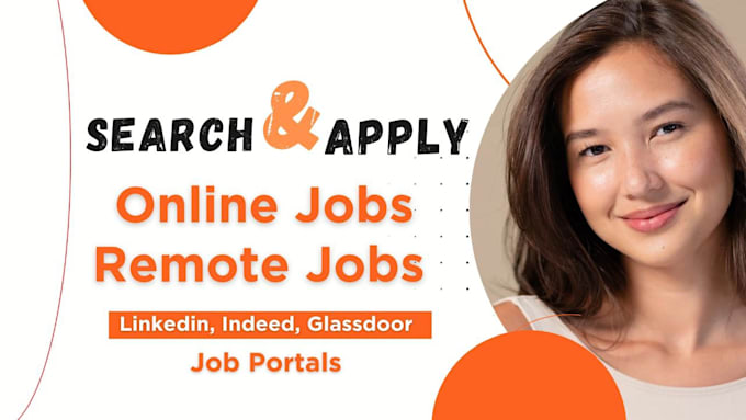 Gig Preview - Search and apply for remote jobs and online jobs, reverse recruiter