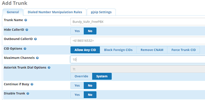 Gig Preview - Setup sip trunk, voip, 3cx, asterisk, caller id, freepbx, otp