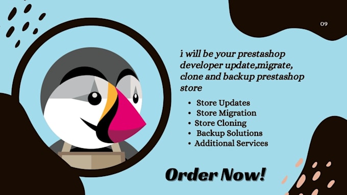 Gig Preview - Be your prestashop developer update,migrate, clone and backup prestashop store