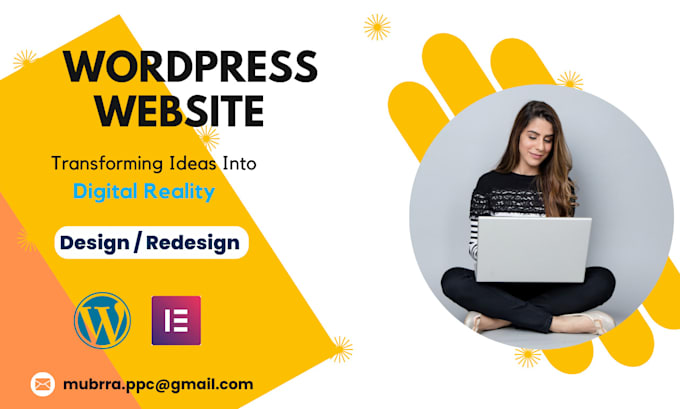 Gig Preview - Build a responsive wordpress site with custom design for better user experience