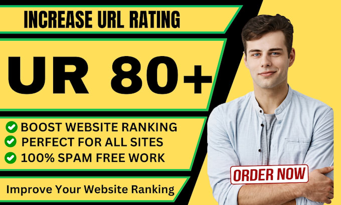 Gig Preview - Increase dr domain authority, ur seo backlinks