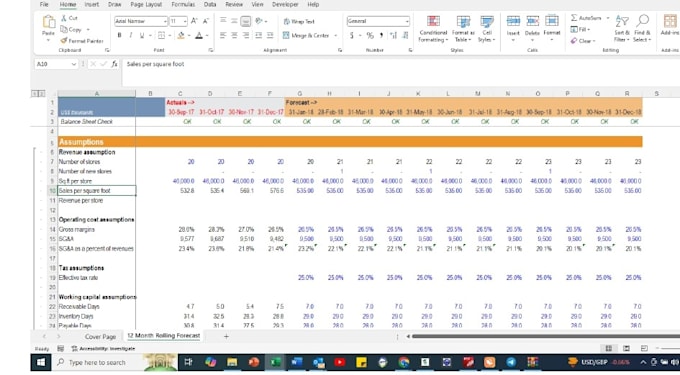 Gig Preview - Do professional financial models for your business needs