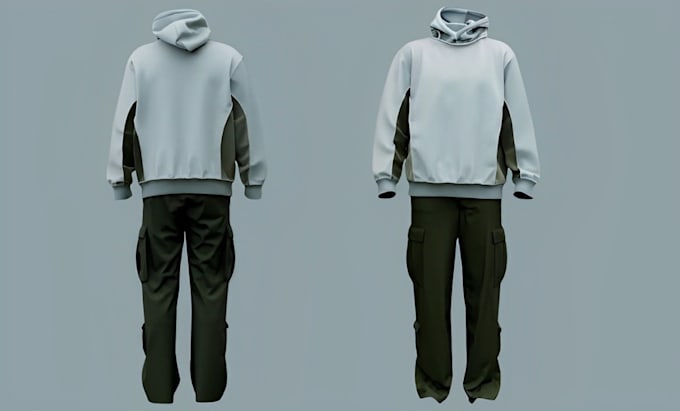 Gig Preview - Create 3d clothing 3d fashion 3d hoodie 3d tshirt clo 3d second life 3d garment