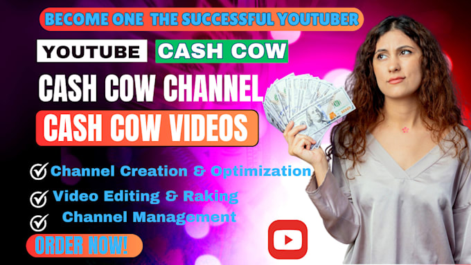 Gig Preview - Create a fully automated youtube channel with cash cow video for passive income