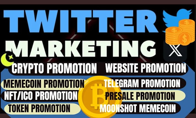 Bestseller - do crypto x marketing, for memecoin, twitter followers growth and engagement