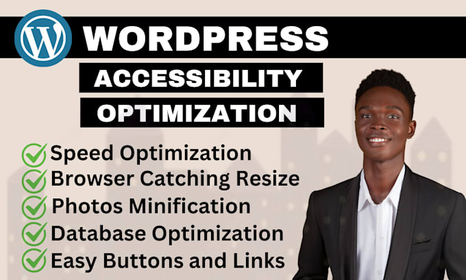 Gig Preview - Get wordpress accessibility optimization to ensure ada compliance, wcag, ada