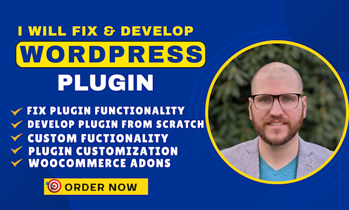 Gig Preview - Develop custom wordpress website and woocommerce plugins with API integration