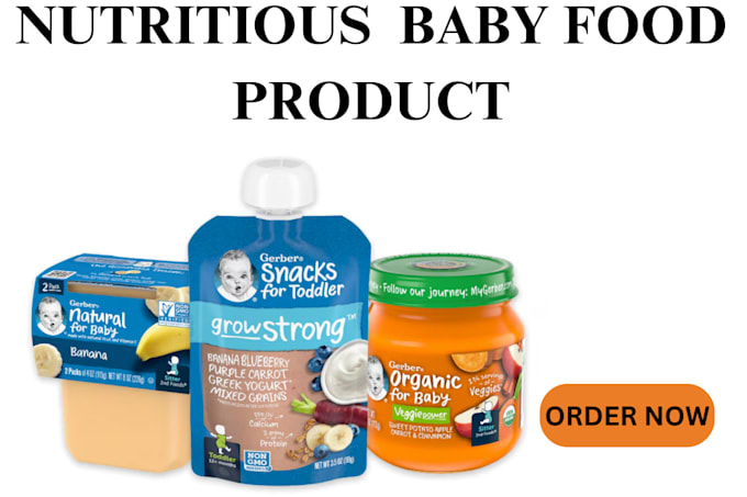 Gig Preview - Teach you how to make baby food product for your kids