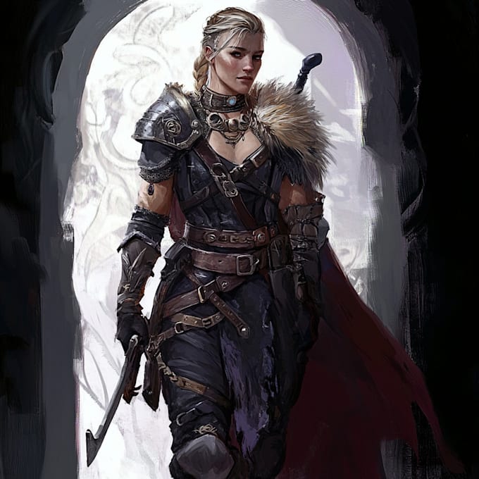 Bestseller - create a dnd character art and dnd character