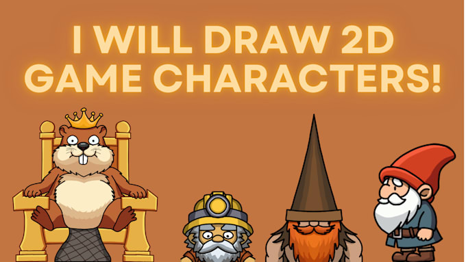 Bestseller - draw 2d characters for your game