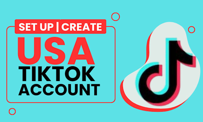 Gig Preview - Create USA tiktok account, USA tiktok account, US tiktok