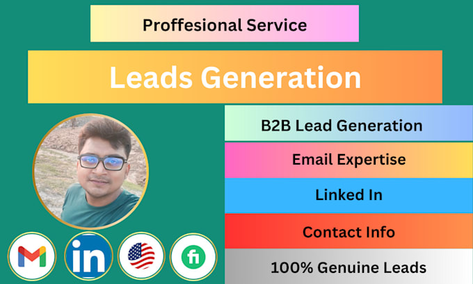 Bestseller - do b2b lead generation, list building, and email list creation for you