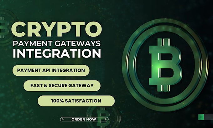 Gig Preview - Integrate crypto payment gateway for your nft marketplace or crypto platform