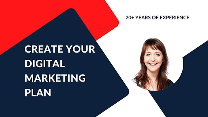 Gig Preview - Create a digital marketing plan for your business