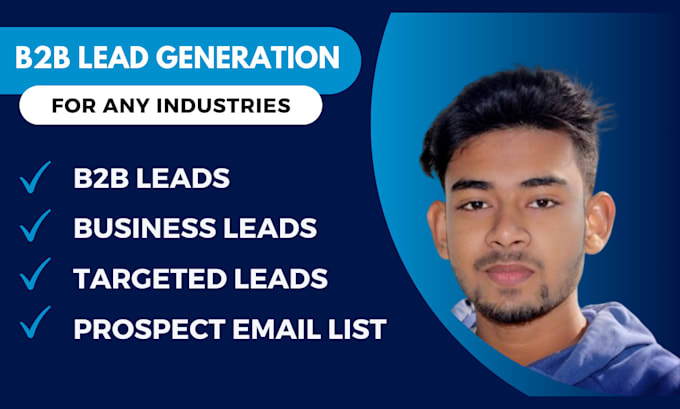 Gig Preview - Do b2b lead generation and prospect email list building