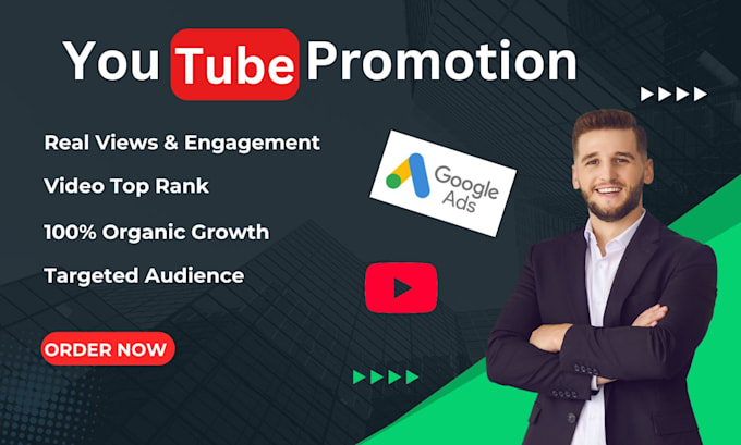 Gig Preview - Do youtube video SEO and organic promotion to boost views