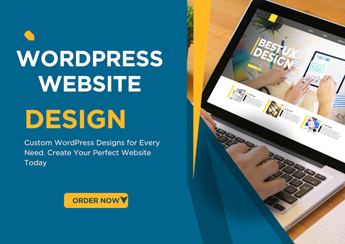 Gig Preview - Wordpress website design or redesign, wordpress website design and development