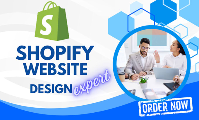 Gig Preview - Design shopify ecommerce website shopify ecommerce website development