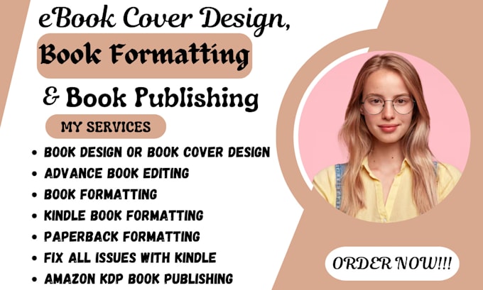 Bestseller - do book cover design, book formatting and amazon kdp book publishing for ebook