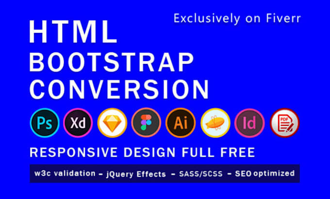 Bestseller - convert figma to html xd to html psd to HTML responsive bootstrap 5 tailwind CSS