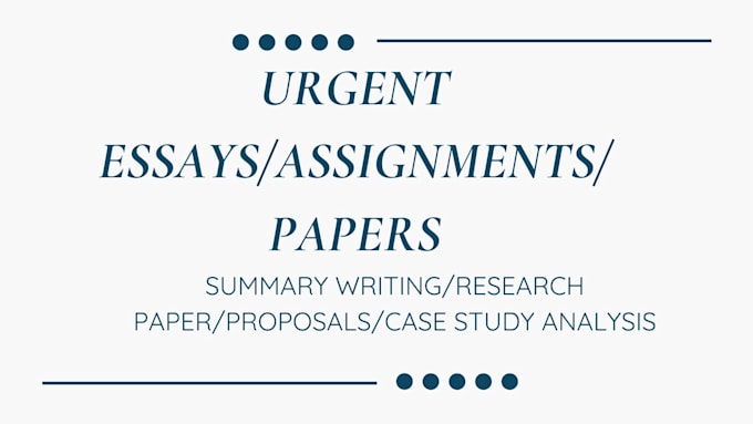 Gig Preview - Do essay writing, case study analysis, report, research and summary