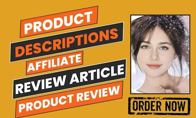 Gig Preview - Write affiliate product description and product review article