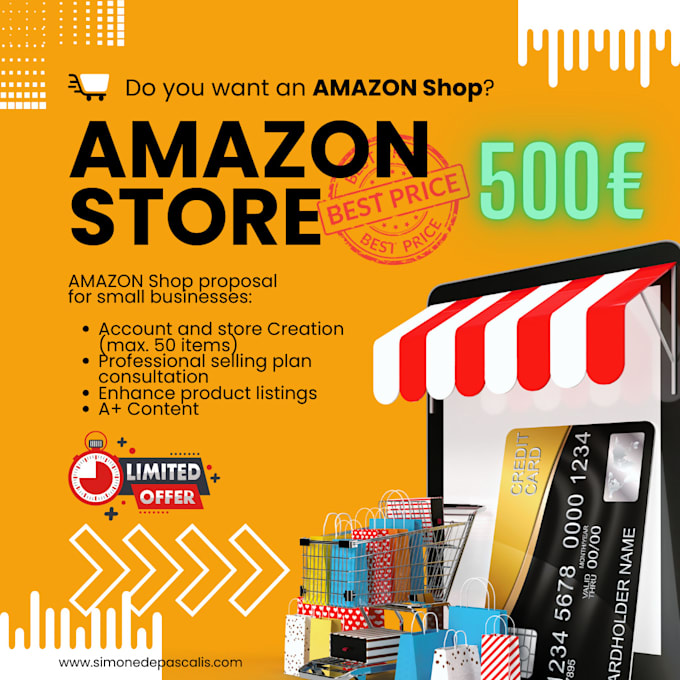 Bestseller - create your amazon shop