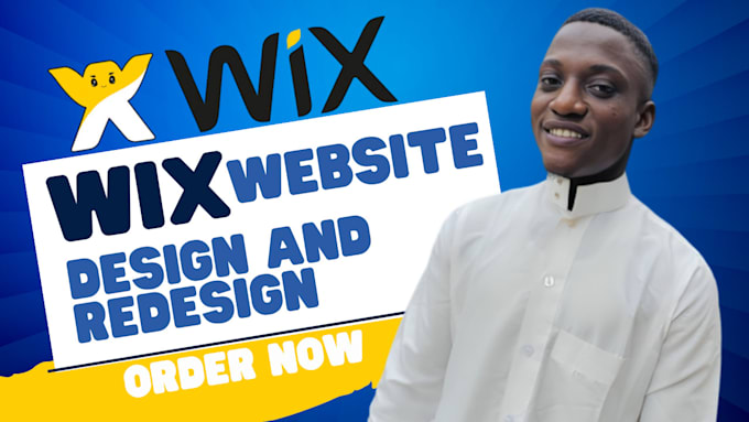 Gig Preview - Do wix website, wix website design, wix website redesign, wix ecommerce website