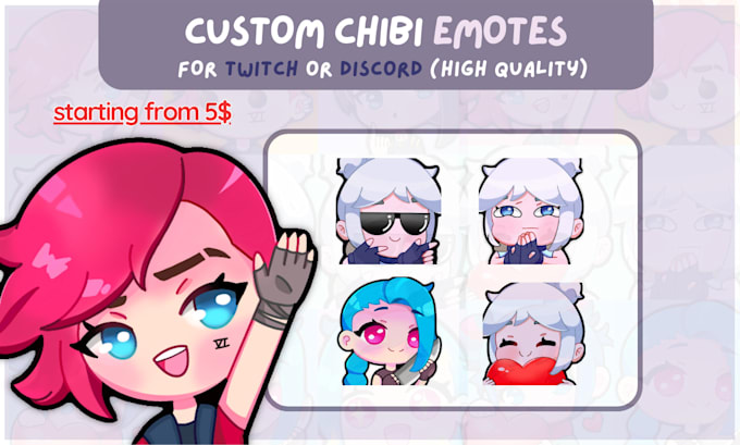 Gig Preview - Create custom emotes for your stream